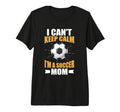 Soccer Mom Mommy Tri Blend T-Shirt - Minimalist Print Unisex - T-Shirt, Sweatshirt, Hoodie
