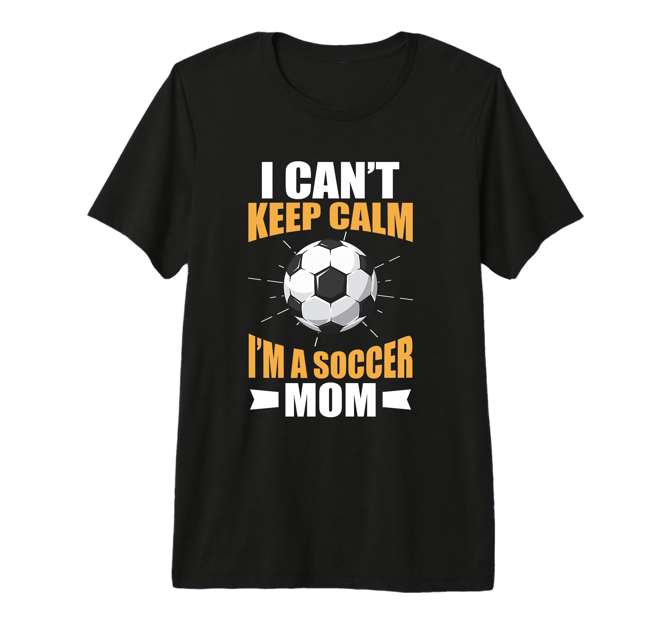 Soccer Mom Mommy Tri Blend T-Shirt - Minimalist Print Unisex - T-Shirt, Sweatshirt, Hoodie
