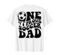 Soccer Dad Soccer Ball Drip Back Soccer T-Shirt - Graphic Print Men Women - T-Shirt, Sweatshirt, Hoodie