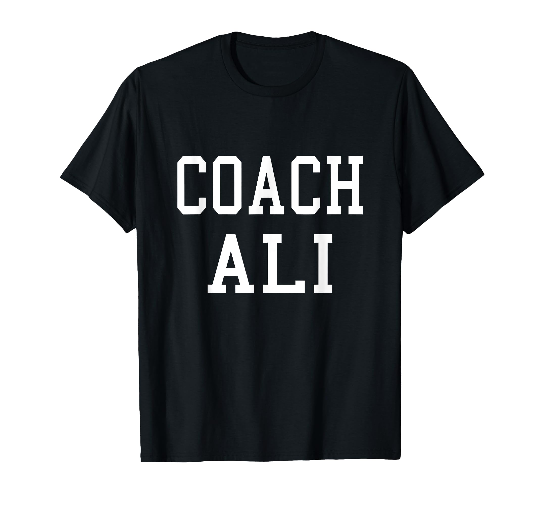 Coach Ali Custom Football Soccer T-Shirt - Custom Art Print for Adults - T-Shirt, Sweatshirt, Hoodie