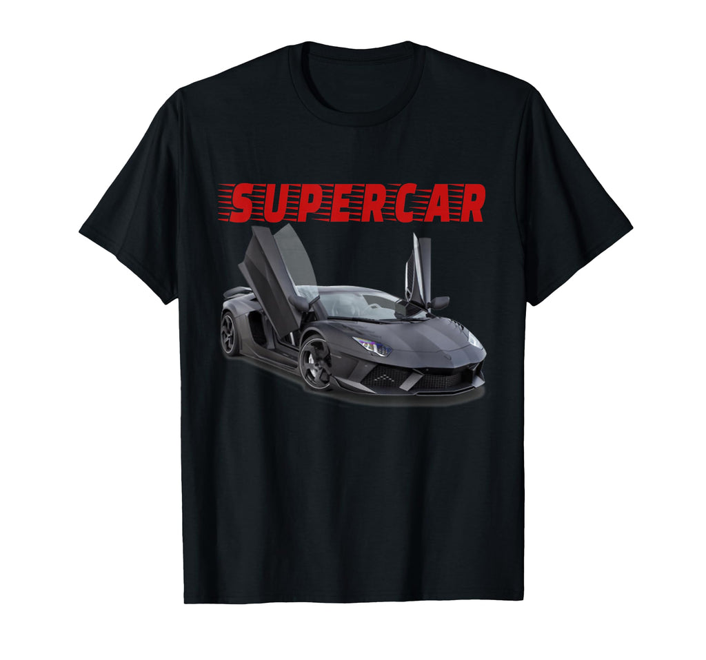 Supercar Sports Car Fans Everywhere T-Shirt - Minimalist Print for Adults - T-Shirt, Sweatshirt, Hoodie