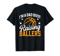 Raising Ballers Basketball Dad T-Shirt - Casual Everyday Wear for Adults - T-Shirt, Sweatshirt, Hoodie