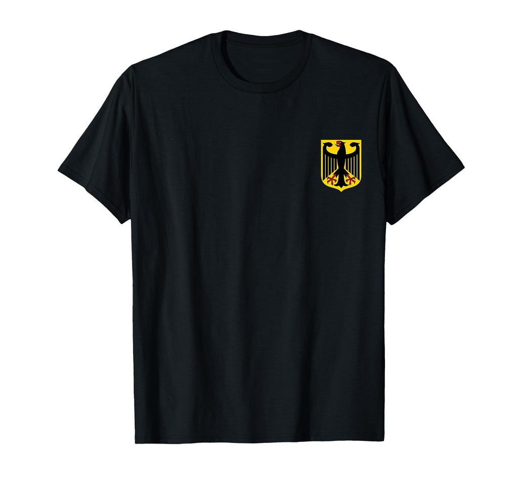 Badge Germany Flag German Flags Deutsche T-Shirt - Aesthetic Graphic Unisex - T-Shirt, Sweatshirt, Hoodie