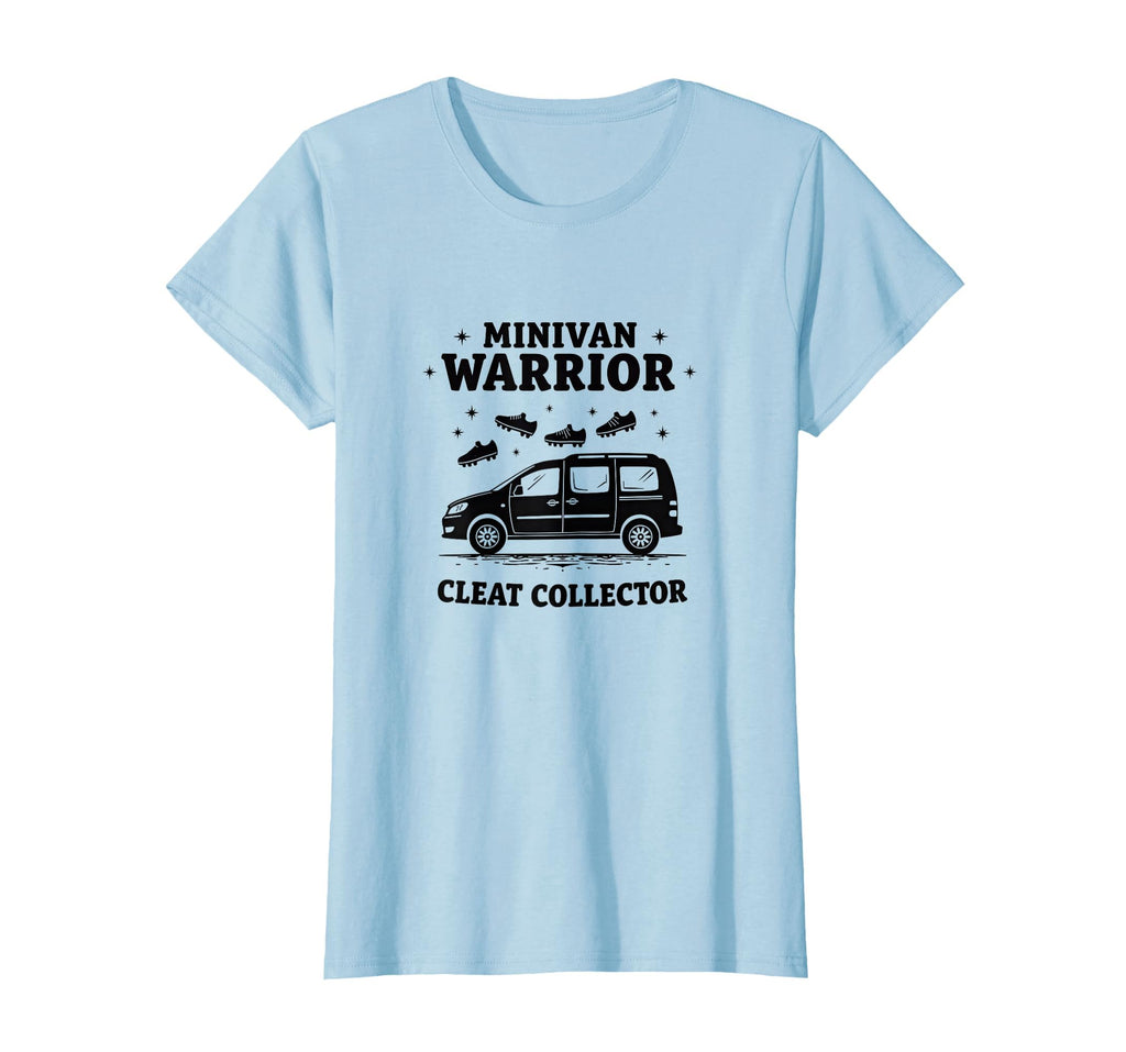 Minivan Warrior Cleat Collector T-Shirt - Fun Novelty Design for Adults - T-Shirt, Sweatshirt, Hoodie