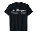 86Th Birthday Decorations 1940 86 T-Shirt - Fun Novelty Design for Adults - T-Shirt, Sweatshirt, Hoodie