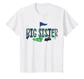 Big Sister Birthday Hole One Golf Sport T-Shirt - Novelty Apparel Unisex - T-Shirt, Sweatshirt, Hoodie