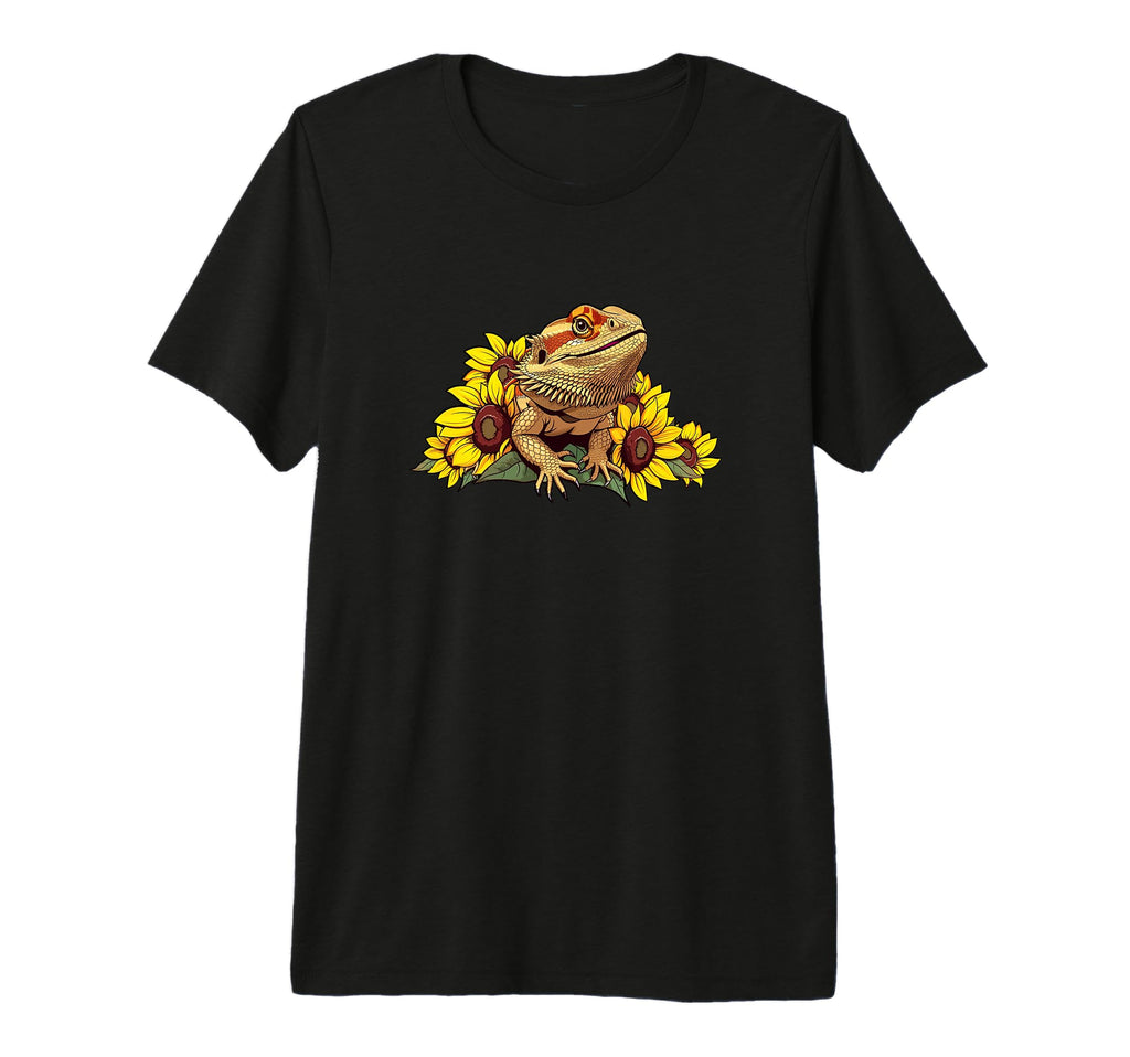 Tiny Dinosaur Womens Sunflower T-Shirt - Casual Everyday Wear for Adults - T-Shirt, Sweatshirt, Hoodie