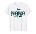 Nana Birthday Hole One Golf Sport T-Shirt - Unique Graphic Men Women - T-Shirt, Sweatshirt, Hoodie