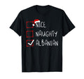 Nice Naughty Albanian Albania Roots T-Shirt - Unique Graphic for Adults - T-Shirt, Sweatshirt, Hoodie