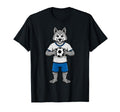 Soccer Wolf Football Player Animal T-Shirt - Aesthetic Graphic Unisex - T-Shirt, Sweatshirt, Hoodie