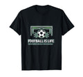 Football Is Life Goal Hmfl Brand T-Shirt - Novelty Apparel Men Women - T-Shirt, Sweatshirt, Hoodie