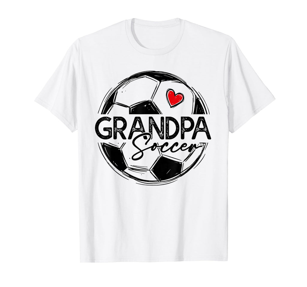 Soccer Grandpa Soccer Player Family Matching T-Shirt - Graphic Print Unisex - T-Shirt, Sweatshirt, Hoodie