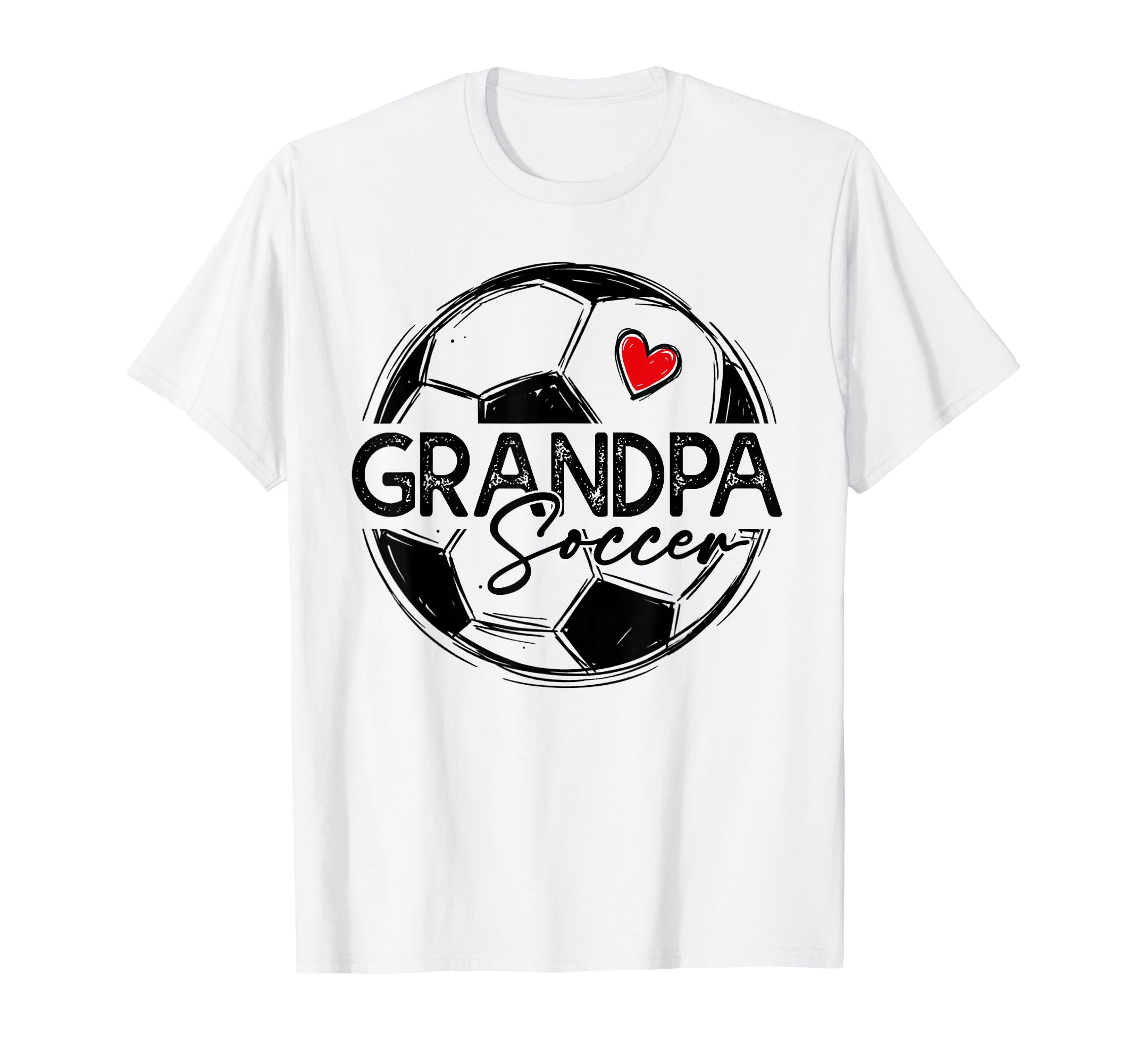 Soccer Grandpa Soccer Player Family Matching T-Shirt - Graphic Print Unisex - T-Shirt, Sweatshirt, Hoodie