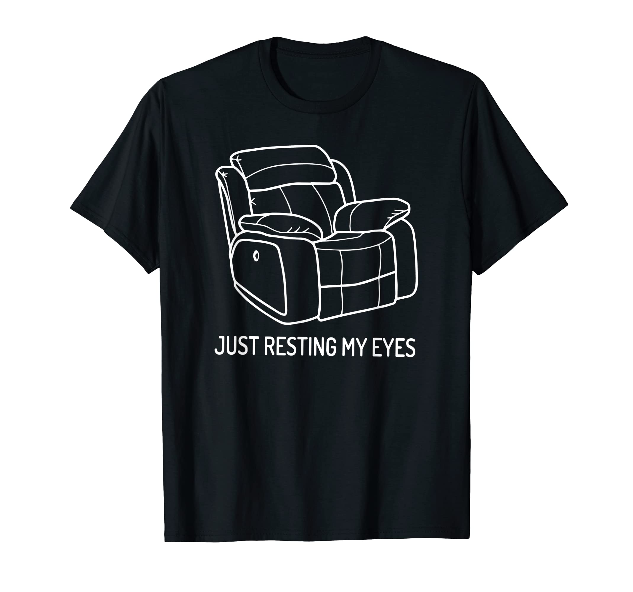 Im Just Resting My Eyes Humorous Dad T-Shirt - Unique Graphic for Adults - T-Shirt, Sweatshirt, Hoodie