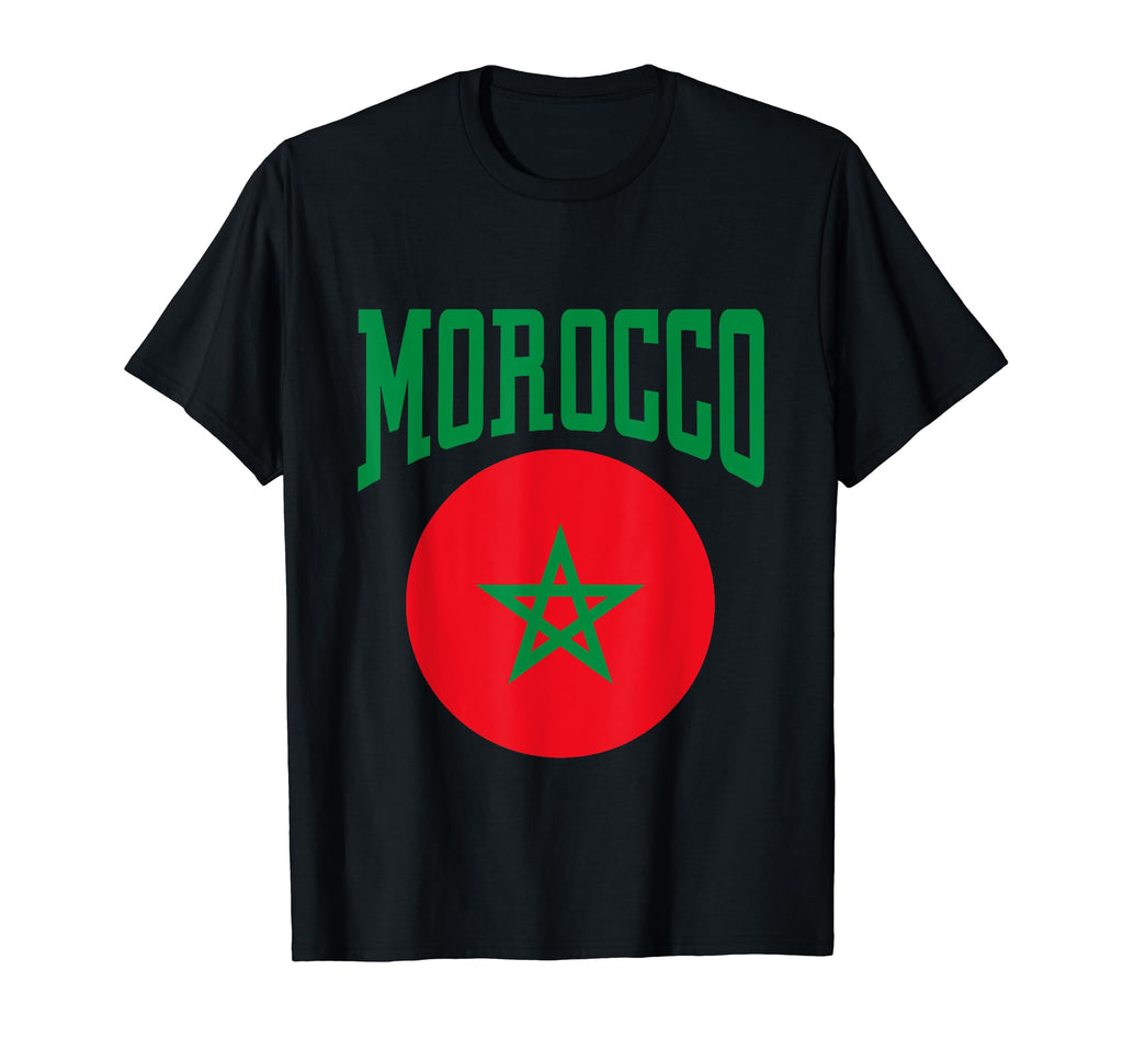 Morocco Soccer Fans Related Products T-Shirt - Custom Art Print Unisex - T-Shirt, Sweatshirt, Hoodie