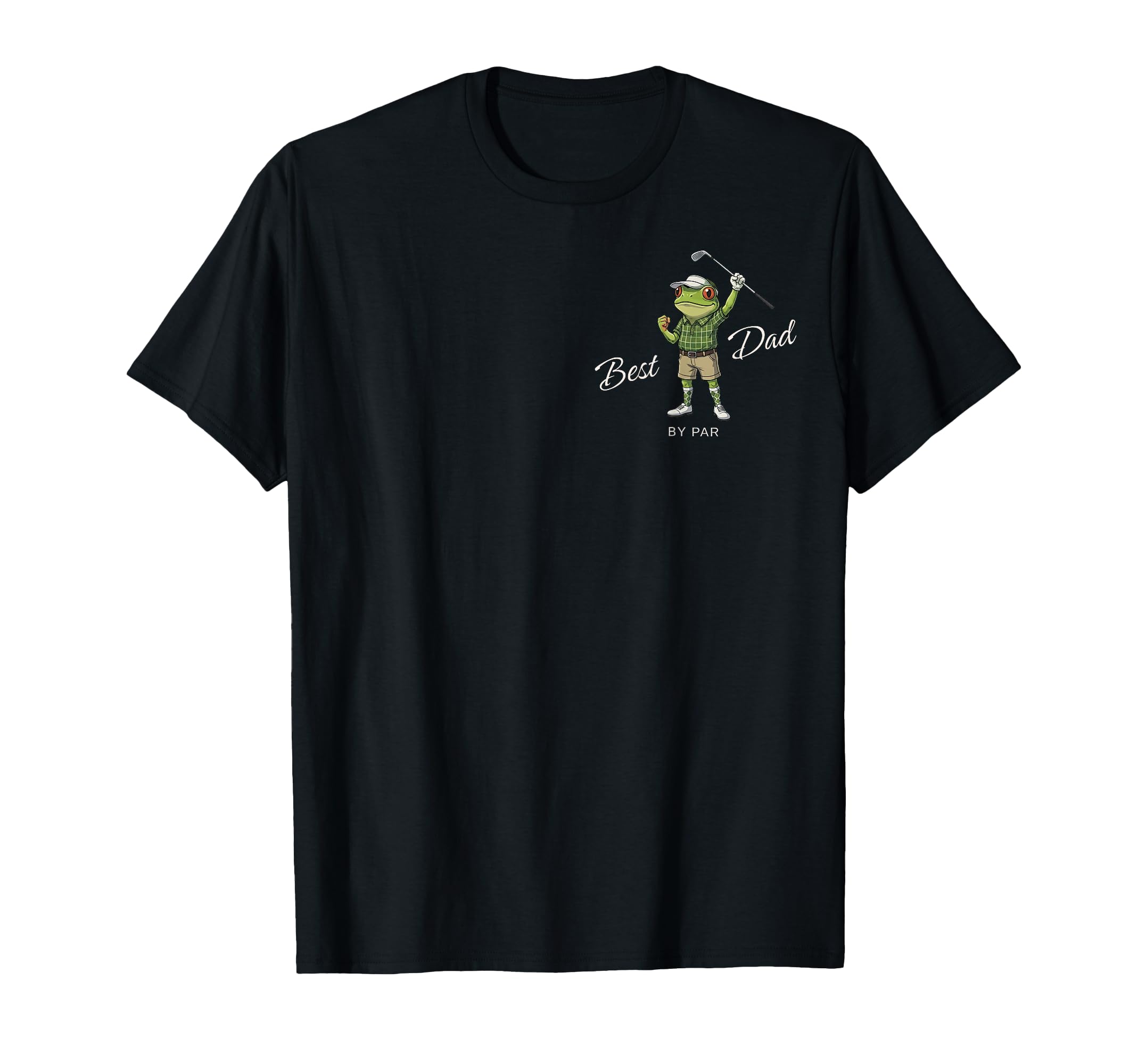 Best Dad Par Funny Golf Frog Dad T-Shirt - Fun Novelty Design Men Women - T-Shirt, Sweatshirt, Hoodie