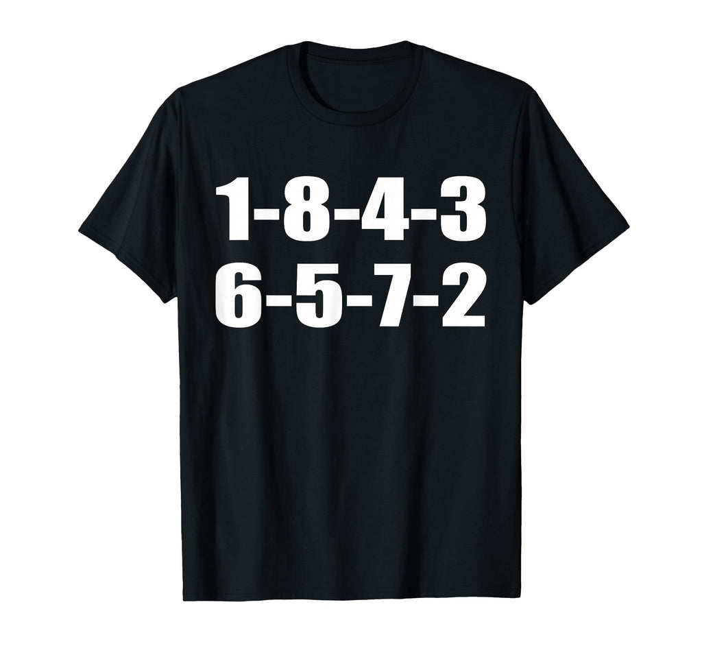 1 8 4 3 6 5 7 2 Fire Order Small T-Shirt - Aesthetic Graphic for Adults - T-Shirt, Sweatshirt, Hoodie