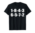 1 8 4 3 6 5 7 2 Fire Order Small T-Shirt - Aesthetic Graphic for Adults - T-Shirt, Sweatshirt, Hoodie