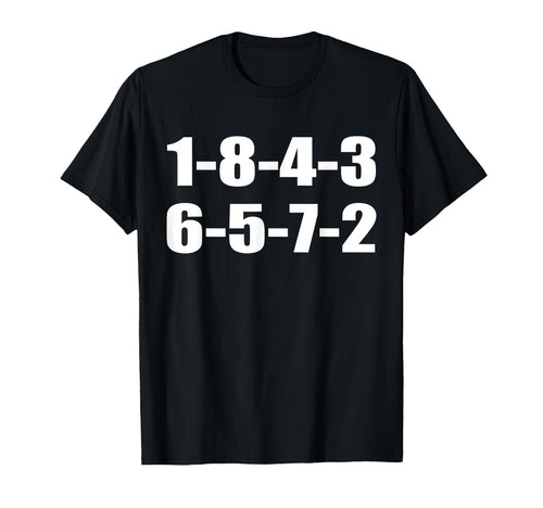 1 8 4 3 6 5 7 2 Fire Order Small T-Shirt - Aesthetic Graphic for Adults - T-Shirt, Sweatshirt, Hoodie