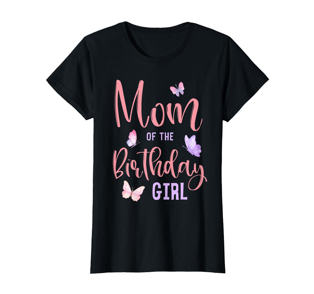 Mom Birthday Butterfly Party Matching T-Shirt - Custom Art Print Unisex - T-Shirt, Sweatshirt, Hoodie