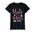 Mom Birthday Butterfly Party Matching T-Shirt - Custom Art Print Unisex - T-Shirt, Sweatshirt, Hoodie