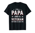Im Papa And Veteran Funny Dad Family T-Shirt - Streetwear Style Men Women - T-Shirt, Sweatshirt, Hoodie