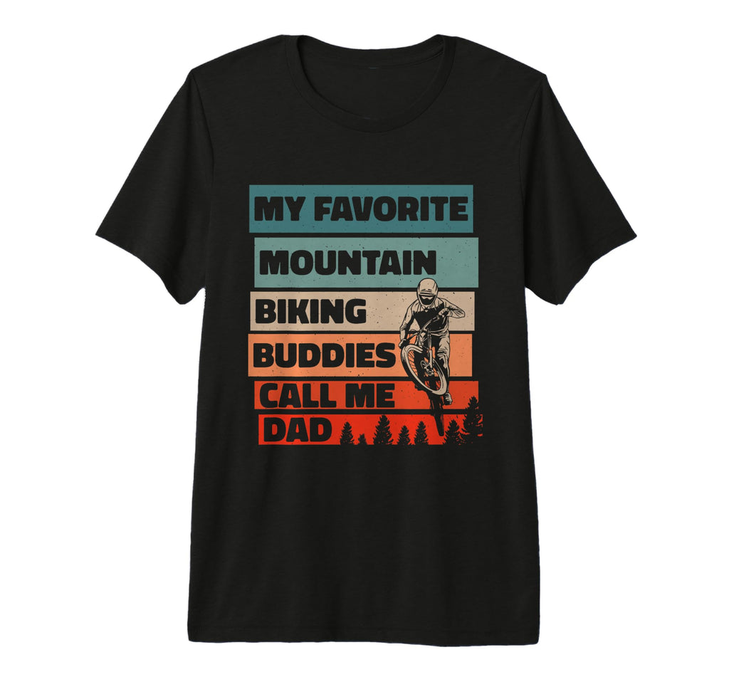 Mens My Favorite Mountain Biking T-Shirt - Minimalist Print Men Women - T-Shirt, Sweatshirt, Hoodie