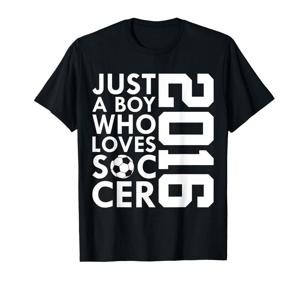 2016 Just Who Loves Soccer 10Th T-Shirt - Minimalist Print for Adults - T-Shirt, Sweatshirt, Hoodie