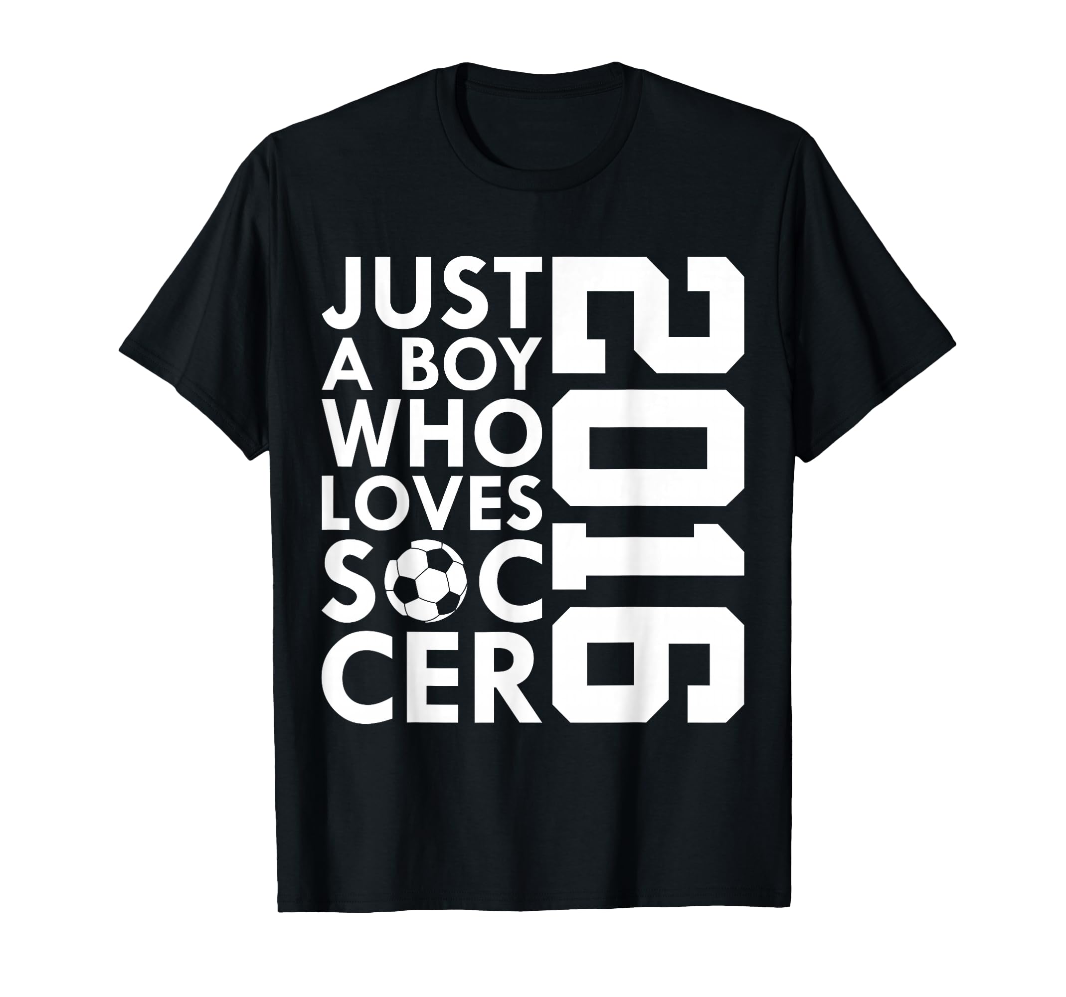 2016 Just Who Loves Soccer 10Th T-Shirt - Minimalist Print for Adults - T-Shirt, Sweatshirt, Hoodie