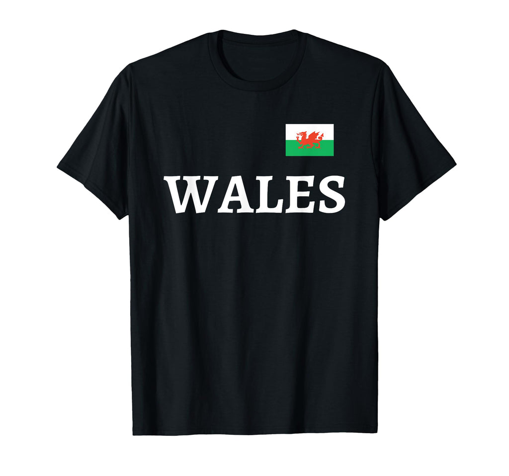 Wales Soccer Fan Jersey Welsh Soccer T-Shirt - Aesthetic Graphic Men Women - T-Shirt, Sweatshirt, Hoodie