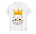 Novelty Golf Personalized Name Alvin T-Shirt - Aesthetic Graphic Men Women - T-Shirt, Sweatshirt, Hoodie