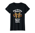 Busy Raising Ballers Arrive Cheer Leave T-Shirt - Graphic Print Men Women - T-Shirt, Sweatshirt, Hoodie