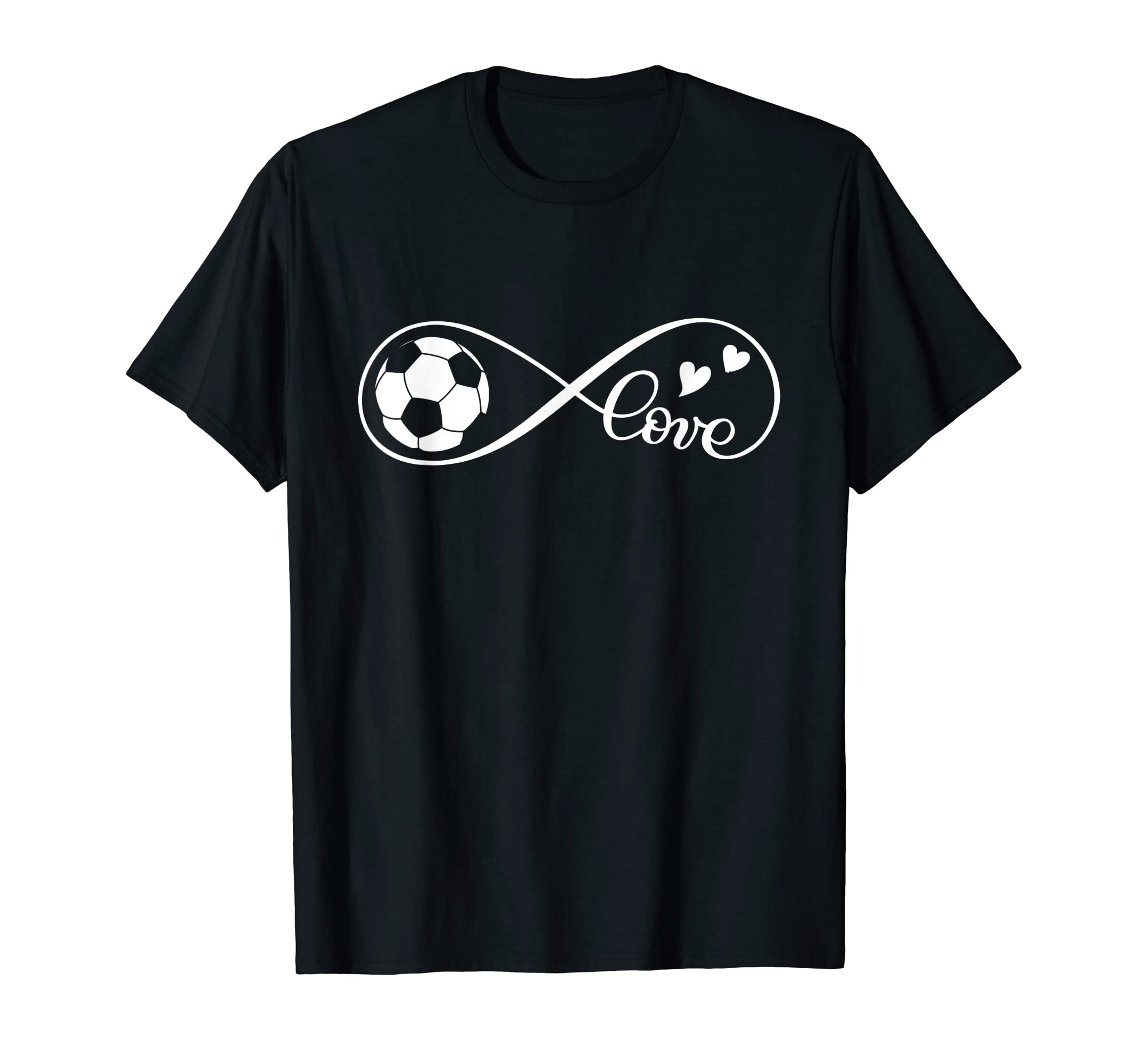 Soccer Love Infinity Funny T-Shirt - Casual Everyday Wear for Adults - T-Shirt, Sweatshirt, Hoodie