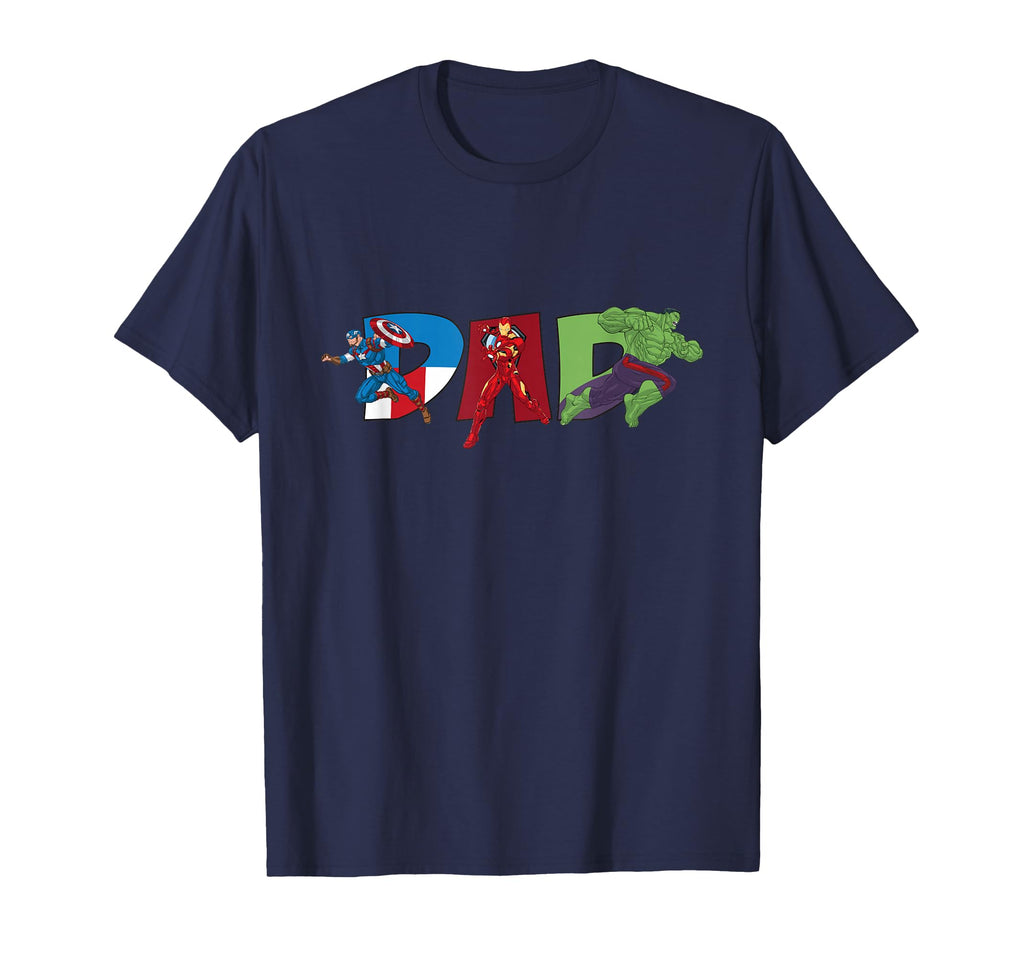 Marvel Avengers Trio Dad Fathers Day T-Shirt - Custom Art Print for Adults - T-Shirt, Sweatshirt, Hoodie