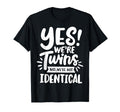 Twins Twin Brother Sister T-Shirt - Minimalist Print Men Women - T-Shirt, Sweatshirt, Hoodie