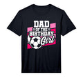 Mens Soccer Birthday Birthday Dad T-Shirt - Trendy Graphic for Adults - T-Shirt, Sweatshirt, Hoodie
