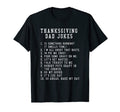 Thanksgiving Dad Jokes Funny T-Shirt - Trendy Graphic for Adults - T-Shirt, Sweatshirt, Hoodie