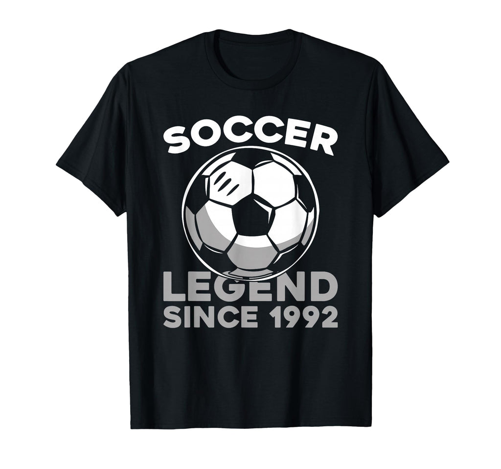 Born 1992 Player Sports Team Soccer T-Shirt - Fun Novelty Design Men Women - T-Shirt, Sweatshirt, Hoodie