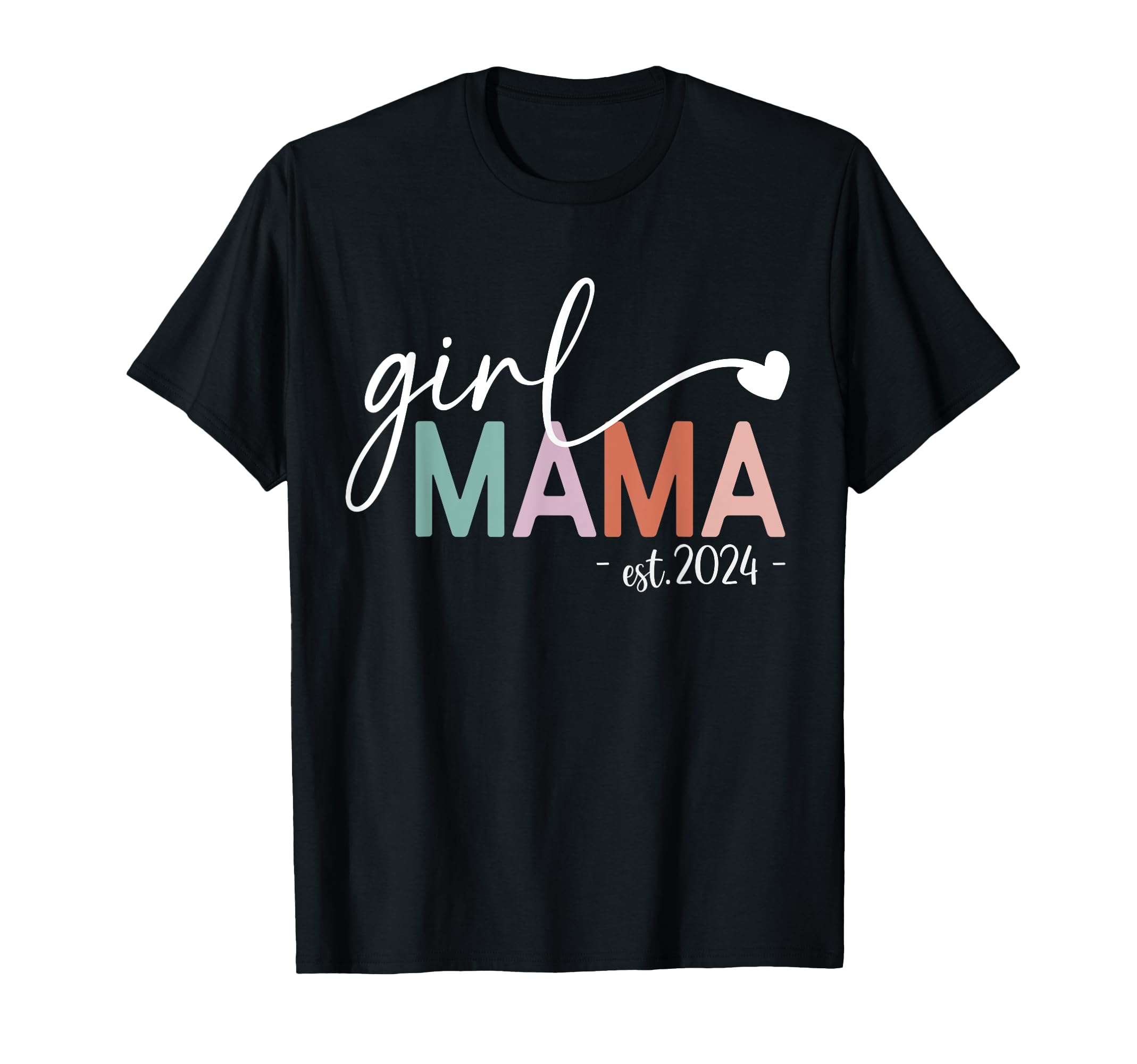 Mama Est 2024 Mom Pregnancy Mom To Be T-Shirt - Novelty Apparel for Adults - T-Shirt, Sweatshirt, Hoodie