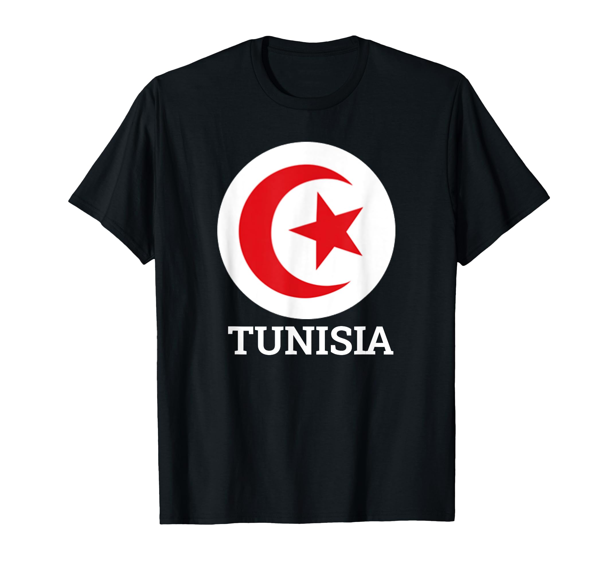 Tunisia Football Soccer Jersey Ball T-Shirt - Novelty Apparel Men Women - T-Shirt, Sweatshirt, Hoodie