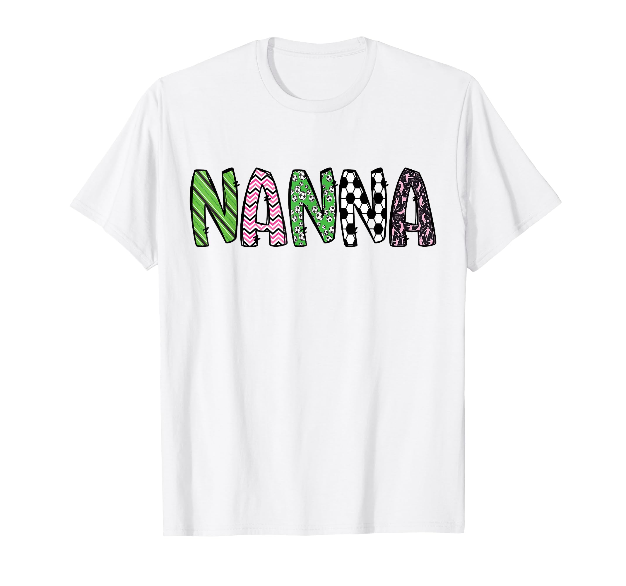 Soccer Nanna Funny Soccer Birthday T-Shirt - Minimalist Print for Adults - T-Shirt, Sweatshirt, Hoodie