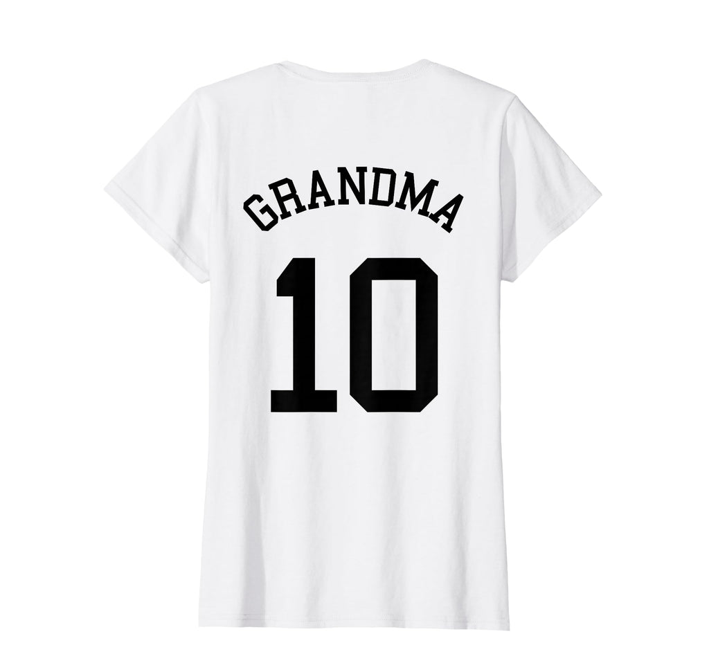 Grandma Team 10 Football Gran Soccer T-Shirt - Novelty Apparel Unisex - T-Shirt, Sweatshirt, Hoodie