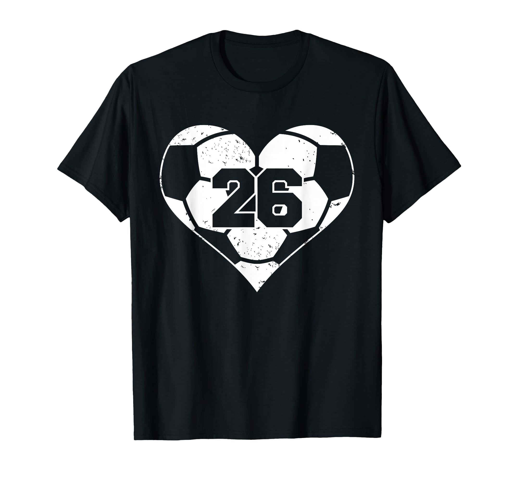 Soccer Number 26 Jersey Funny T-Shirt - Casual Everyday Wear Men Women - T-Shirt, Sweatshirt, Hoodie