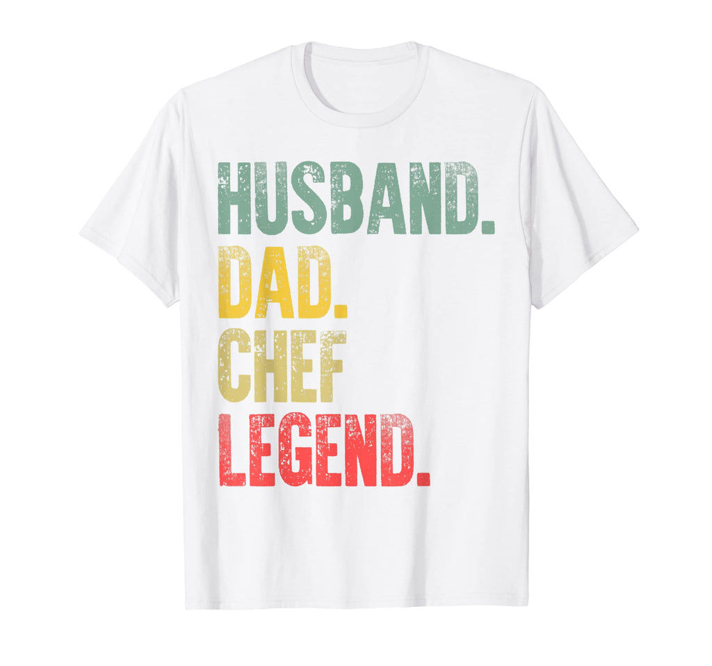 Mens Funny Husband Dad Chef Legend T-Shirt - Custom Art Print Unisex - T-Shirt, Sweatshirt, Hoodie