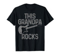 Guitar This Grandpa Rocks Grandpa T-Shirt - Minimalist Print Unisex - T-Shirt, Sweatshirt, Hoodie