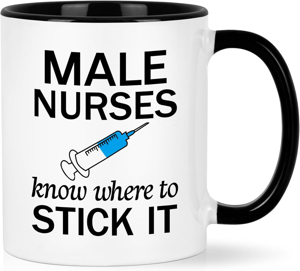 YHRJWN Nurse Gifts, Male Nurses Week Appreciation - Adult & Kids T-Shirts, Sweatshirts & Hoodies apparel design preview 1