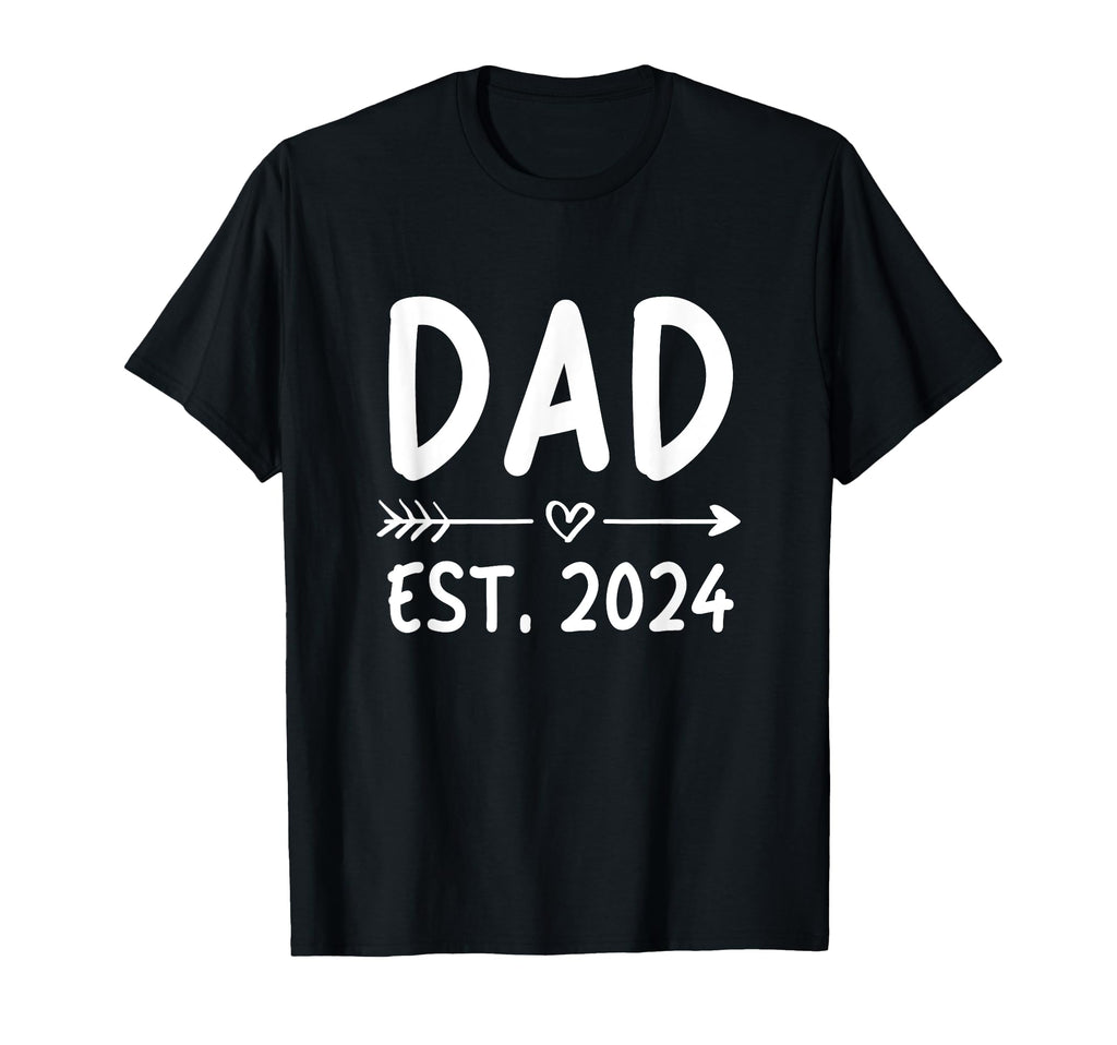 Sonn To Be Father Promoted To Dad Est T-Shirt - Minimalist Print Unisex - T-Shirt, Sweatshirt, Hoodie