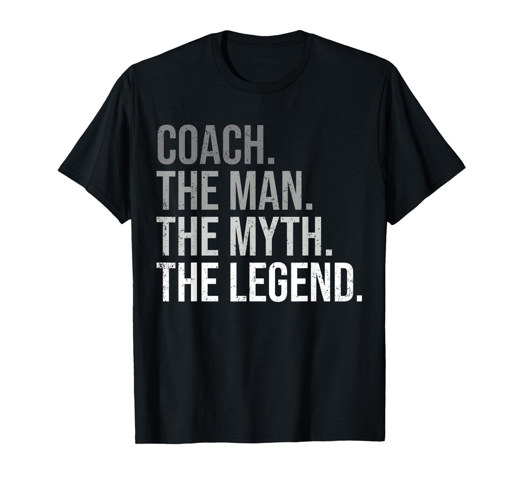 Coach Myth Legend Best Coach T-Shirt - Minimalist Print for Adults - T-Shirt, Sweatshirt, Hoodie