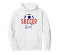 Soccer Aunt Soccer Ball Auntie Hoodie - Custom Art Print for Adults - T-Shirt, Sweatshirt, Hoodie