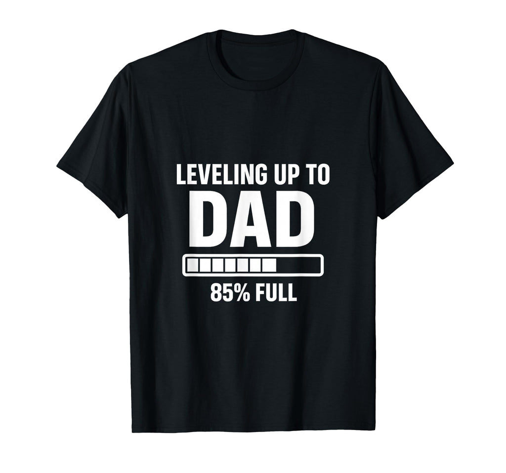 Leveling Up To Dad 2025 Funny Gamer T-Shirt - Graphic Print Unisex - T-Shirt, Sweatshirt, Hoodie